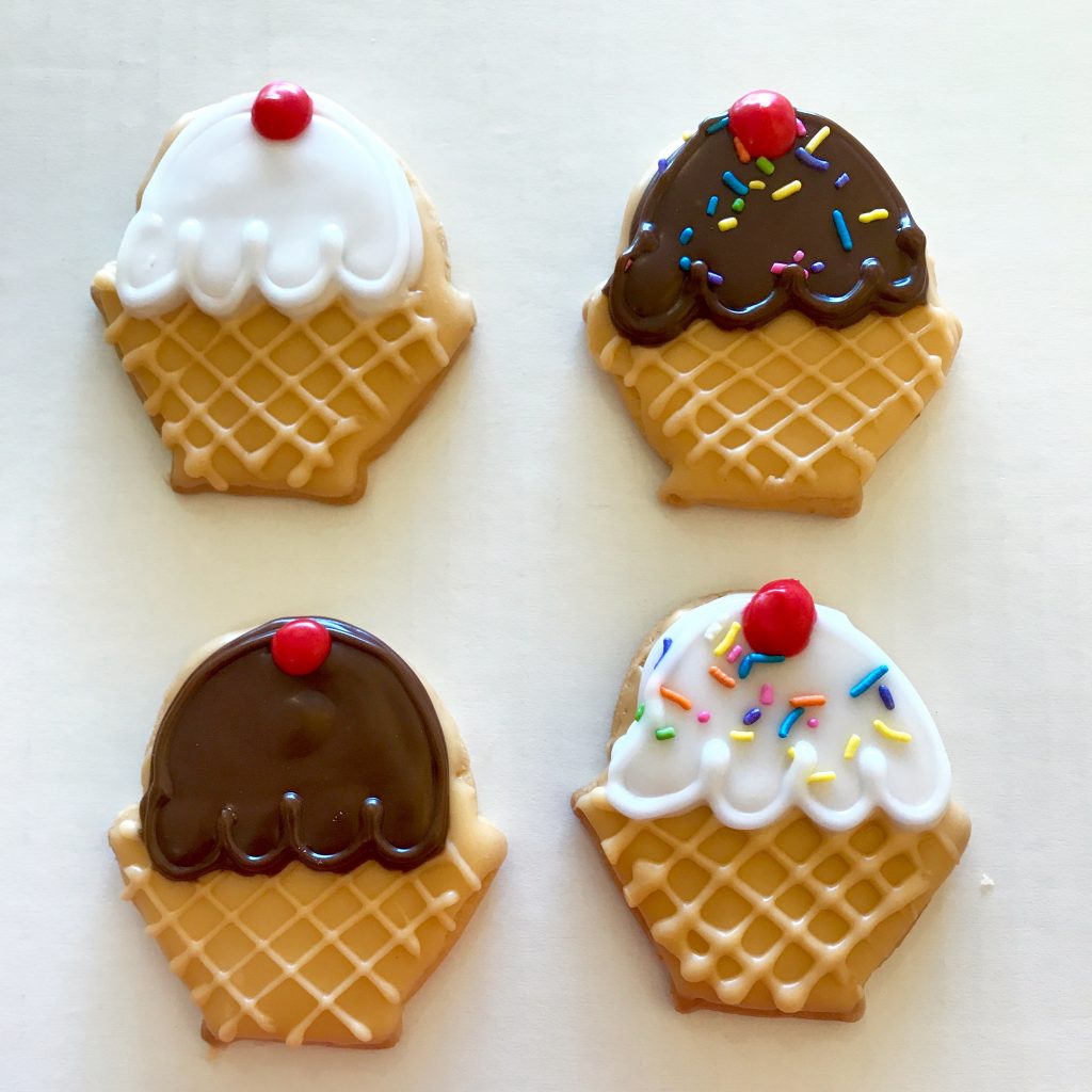 Ice Cream Sundae Cookies