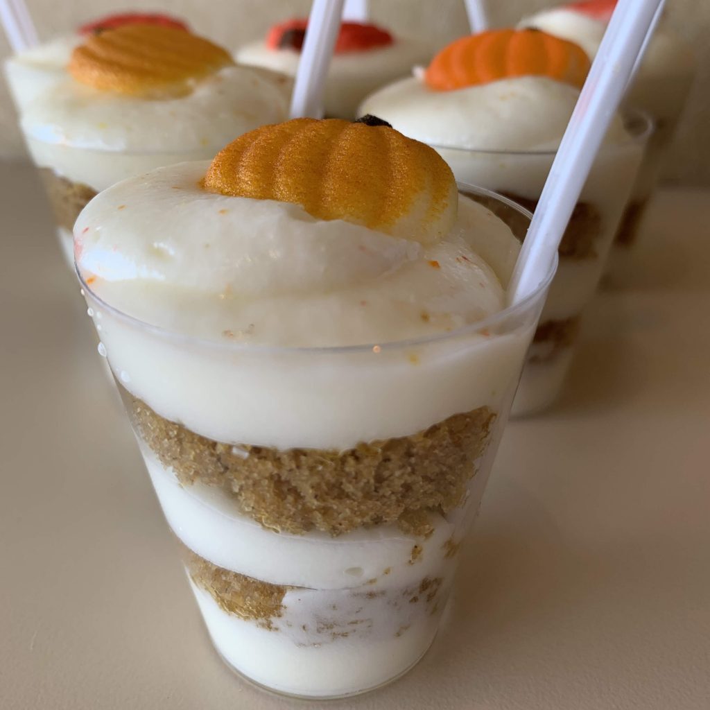 Pumpkin Cream Cheese Cake Shot