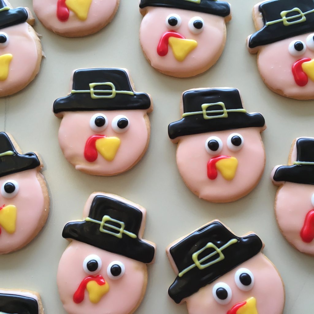 Pilgrim Turkey Cookies