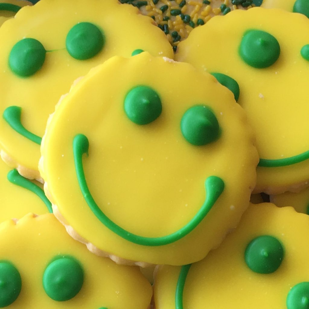 Smiley Face Cookie - Custom Colors