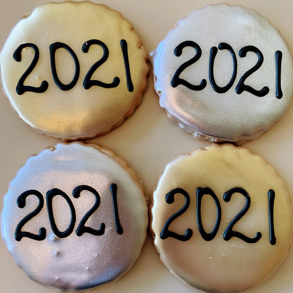 New Year's Eve Cookies 2021